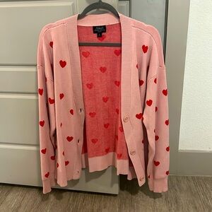 Cute heart sweater !!!